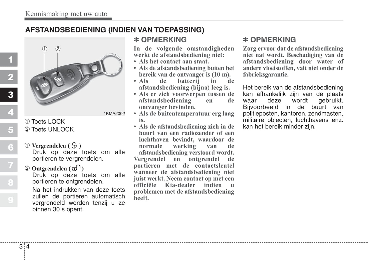 2007-2008 Kia Sportage Gebruikershandleiding | Nederlands