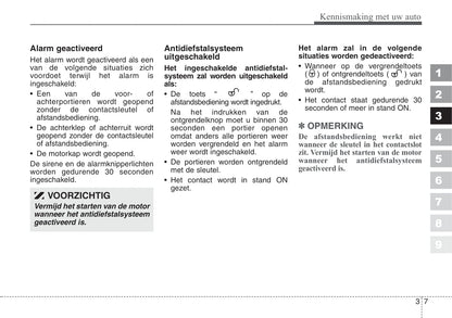 2007-2008 Kia Sportage Gebruikershandleiding | Nederlands