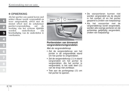 2007-2008 Kia Sportage Gebruikershandleiding | Nederlands