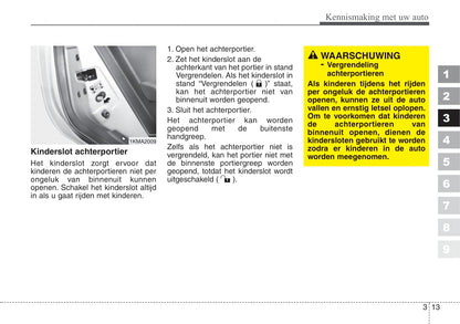 2007-2008 Kia Sportage Gebruikershandleiding | Nederlands