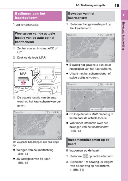 Toyota Touch Multimedia & Navigatiesysteem Handleiding 2019