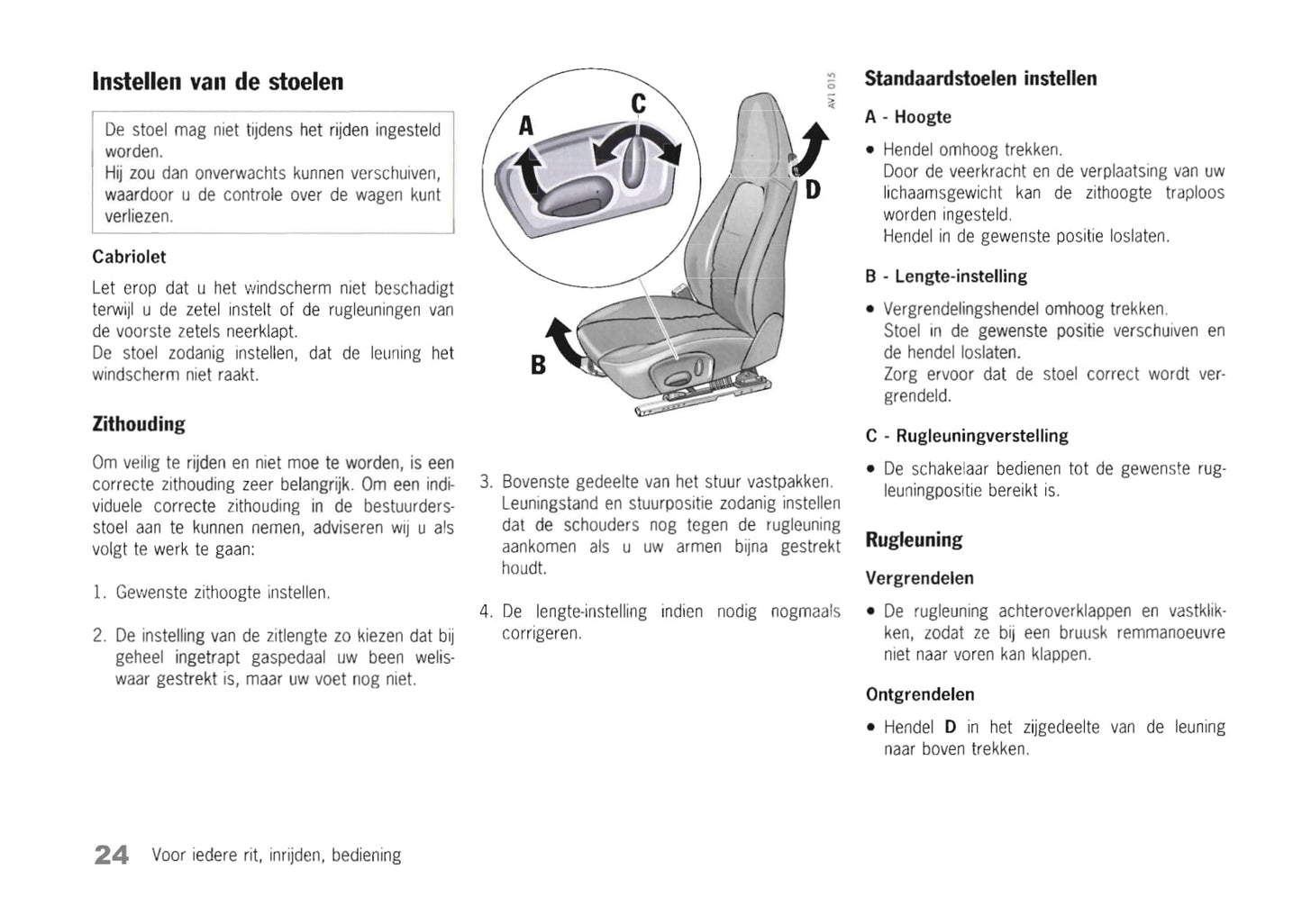 1997-2001 Porsche 911 Bedienungsanleitung | Niederländisch