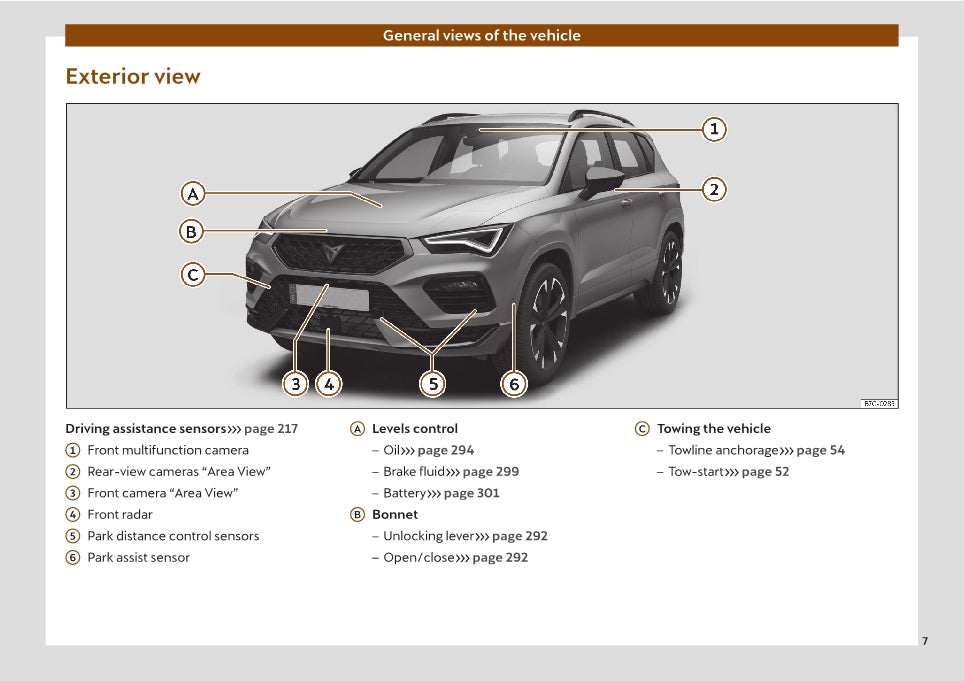 2022 Cupra Ateca Owner's Manual | English