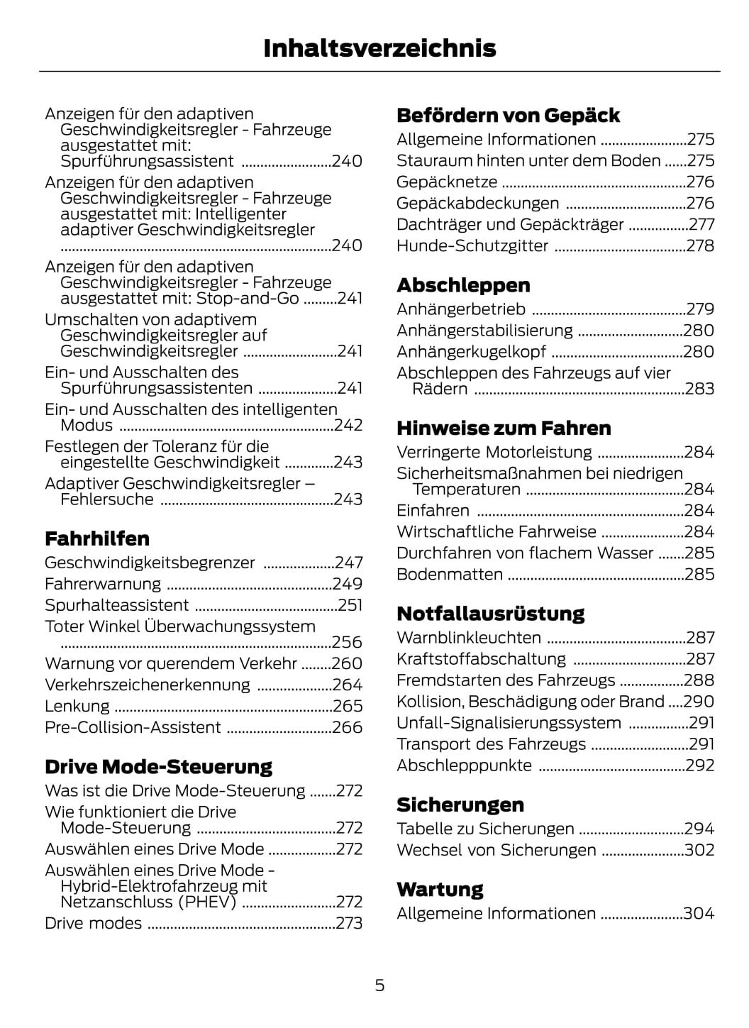 2021-2022 Ford Explorer Gebruikershandleiding | Duits