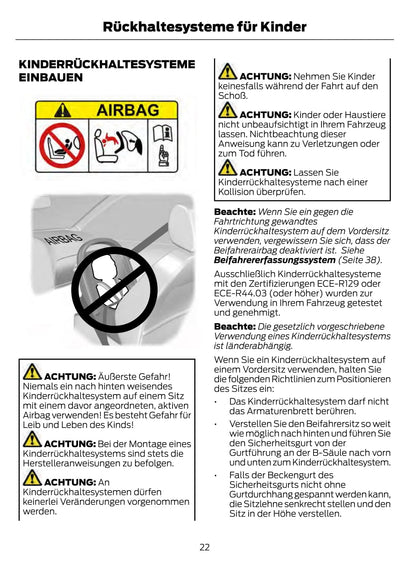 2021-2022 Ford Explorer Gebruikershandleiding | Duits