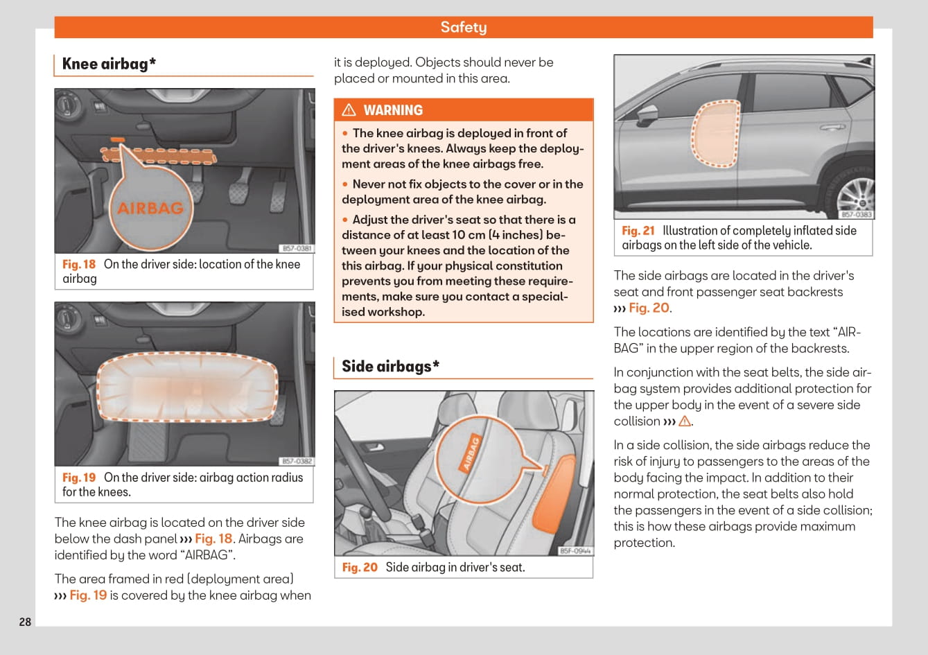 2020-2021 Seat Ateca Owner's Manual | English