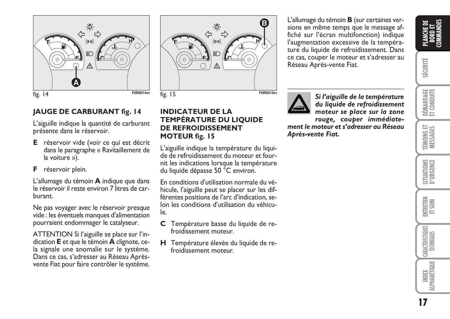 2013-2014 Fiat Linea Owner's Manual | French