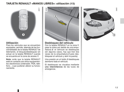 2010-2011 Renault Mégane Gebruikershandleiding | Spaans