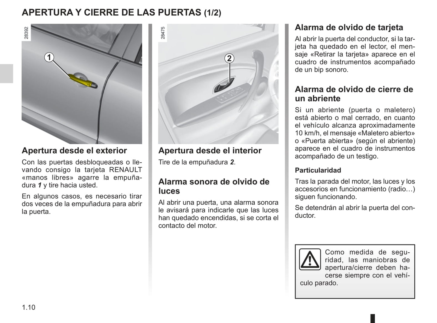 2010-2011 Renault Mégane Gebruikershandleiding | Spaans