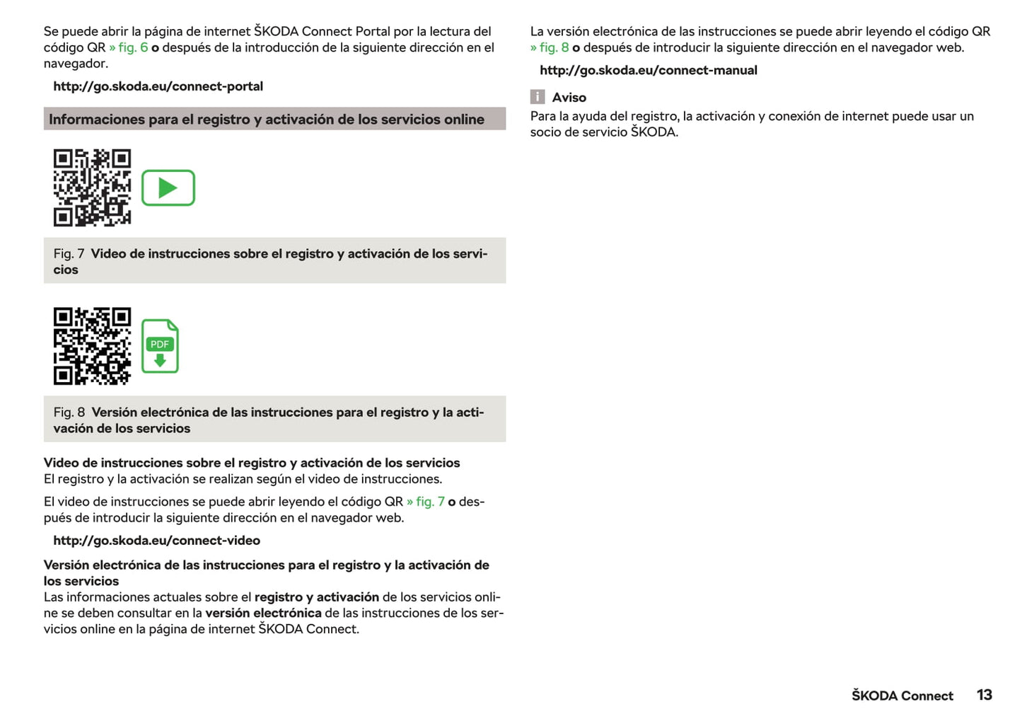 2019-2020 Skoda Fabia Owner's Manual | Spanish