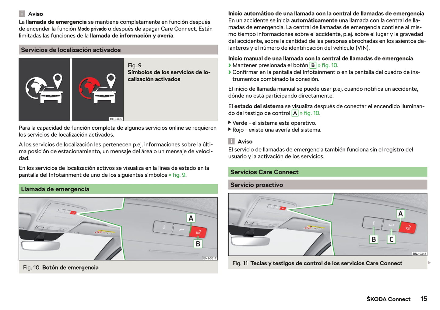 2019-2020 Skoda Fabia Owner's Manual | Spanish