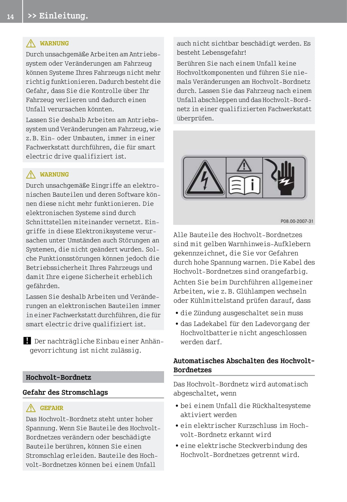 2012-2016 Smart Fortwo Manuel du propriétaire | Allemand