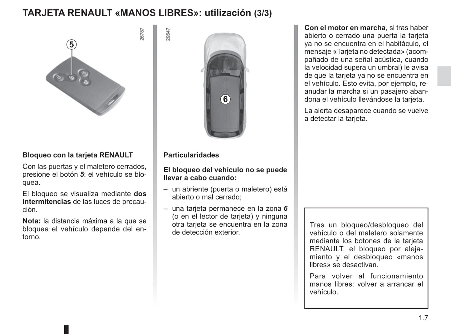 2015-2016 Renault Scénic/Grand Scénic Owner's Manual | Spanish