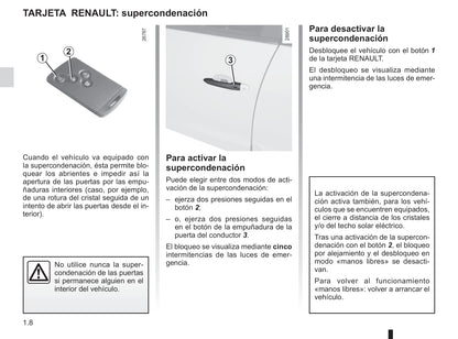 2015-2016 Renault Scénic/Grand Scénic Owner's Manual | Spanish