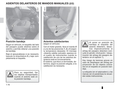 2015-2016 Renault Scénic/Grand Scénic Owner's Manual | Spanish