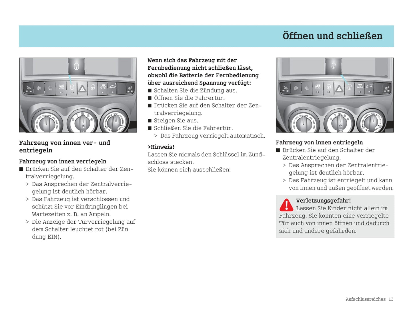 2003-2006 Smart Forfour Owner's Manual | German