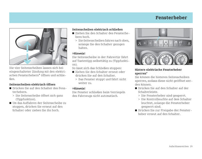 2003-2006 Smart Forfour Owner's Manual | German