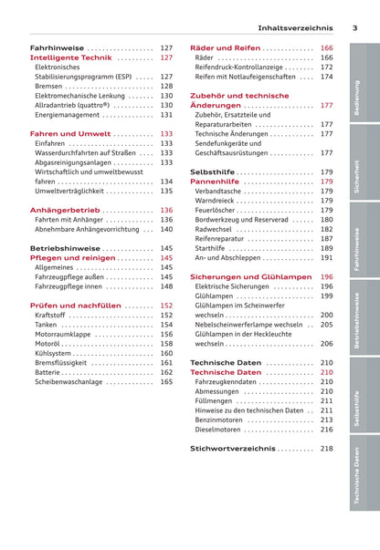 2008-2011 Audi A3 Gebruikershandleiding | Duits