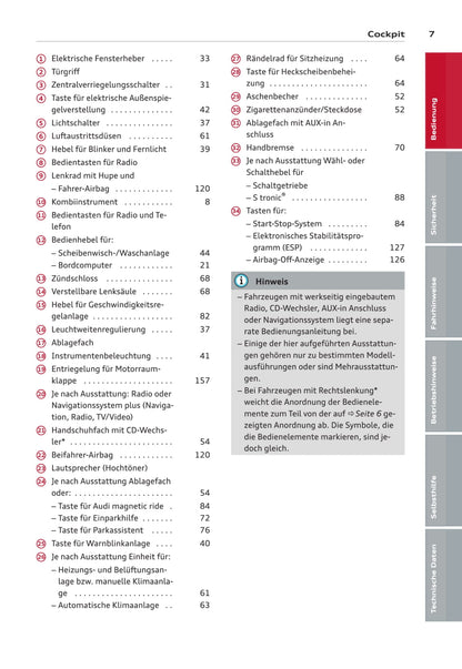 2008-2011 Audi A3 Gebruikershandleiding | Duits