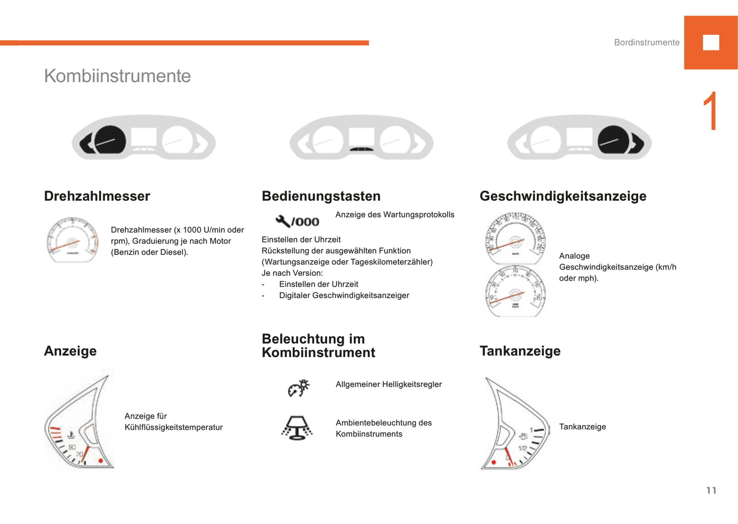 2015-2017 Peugeot 208 Gebruikershandleiding | Duits