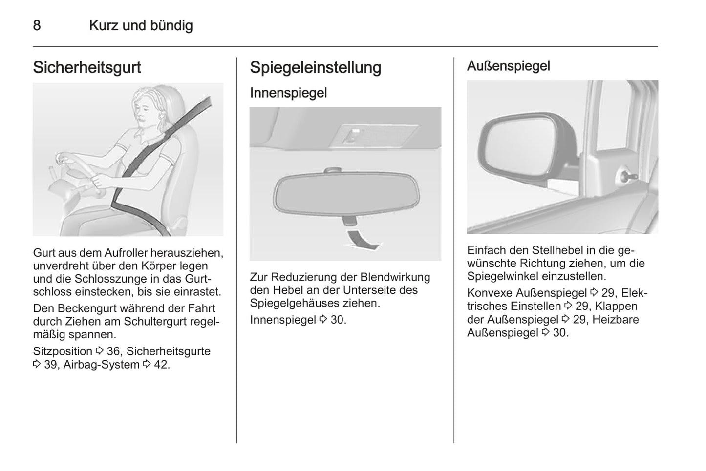 2010-2015 Chevrolet Spark Owner's Manual | German