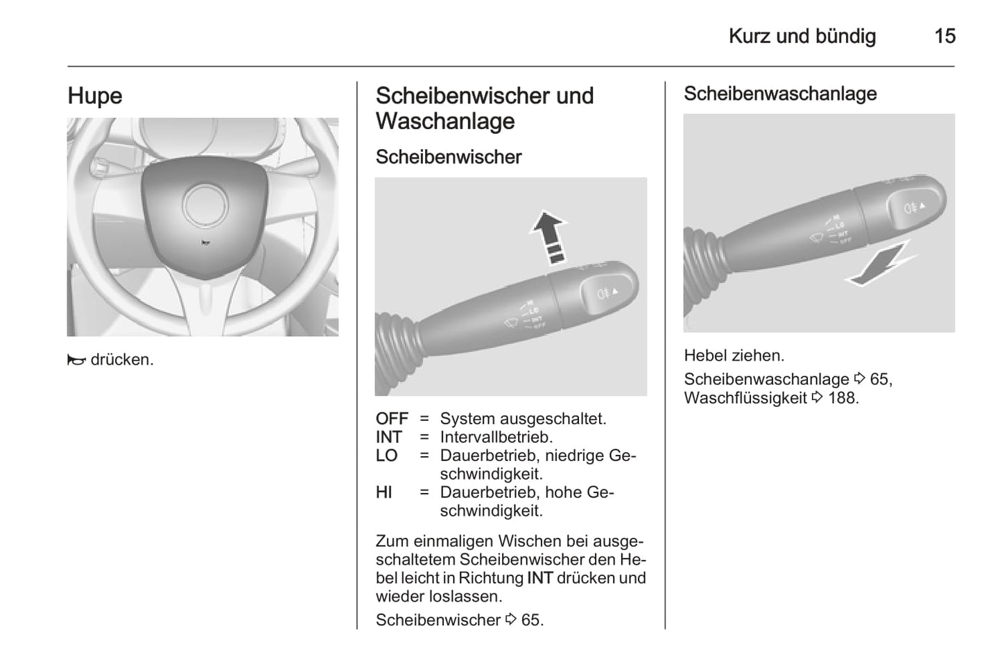 2010-2015 Chevrolet Spark Owner's Manual | German