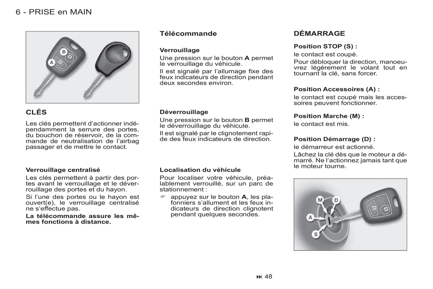 2011-2015 Peugeot Partner Origin Bedienungsanleitung | Französisch