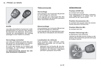 2011-2015 Peugeot Partner Origin Bedienungsanleitung | Französisch