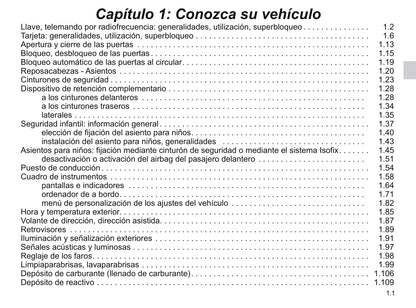 2019-2020 Renault Captur Manuel du propriétaire | Espagnol