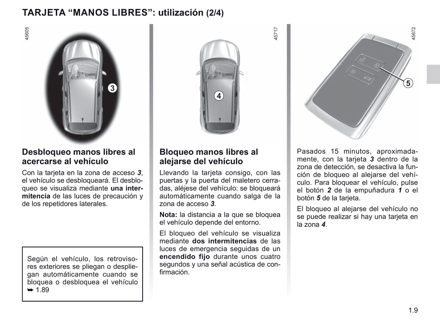 2019-2020 Renault Captur Manuel du propriétaire | Espagnol