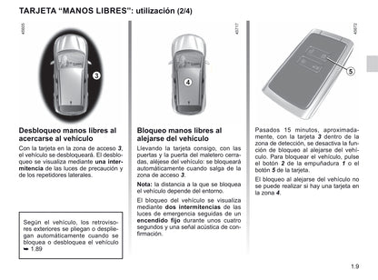 2019-2020 Renault Captur Manuel du propriétaire | Espagnol