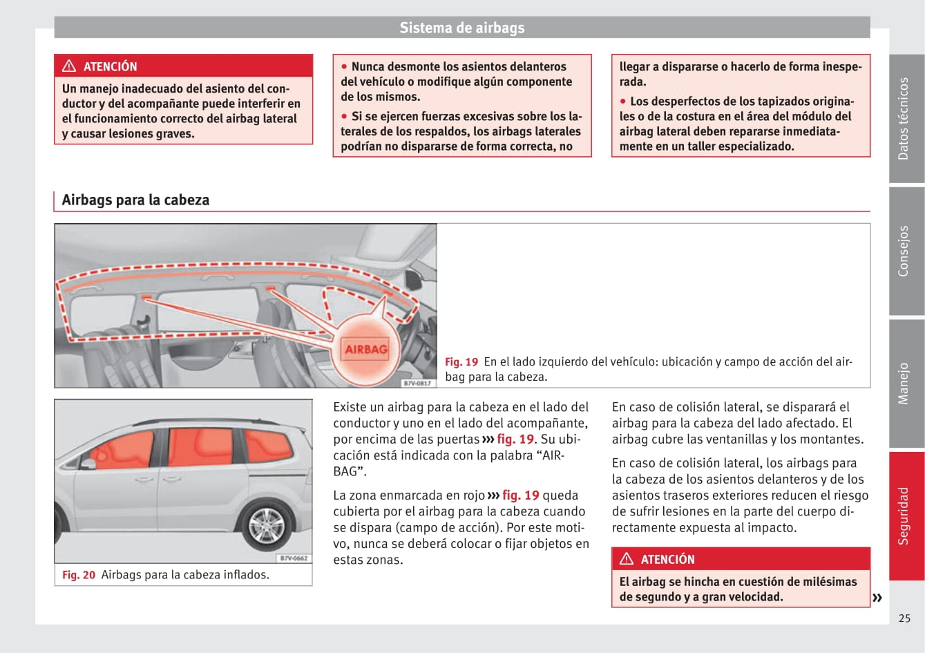 2010-2015 Seat Alhambra Bedienungsanleitung | Spanisch