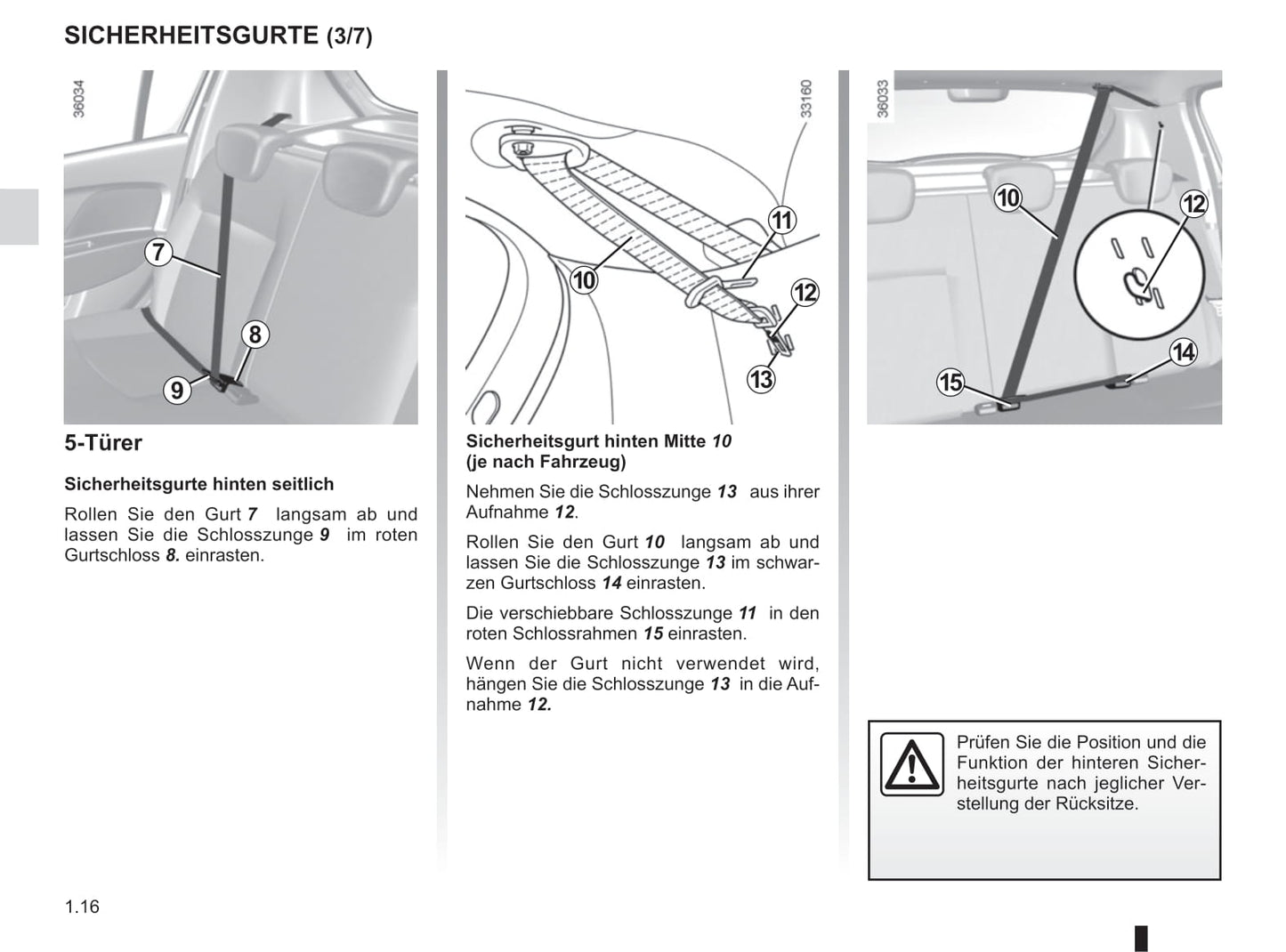 2016-2020 Dacia Logan/Logan MCV Owner's Manual | German