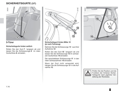 2016-2020 Dacia Logan/Logan MCV Owner's Manual | German