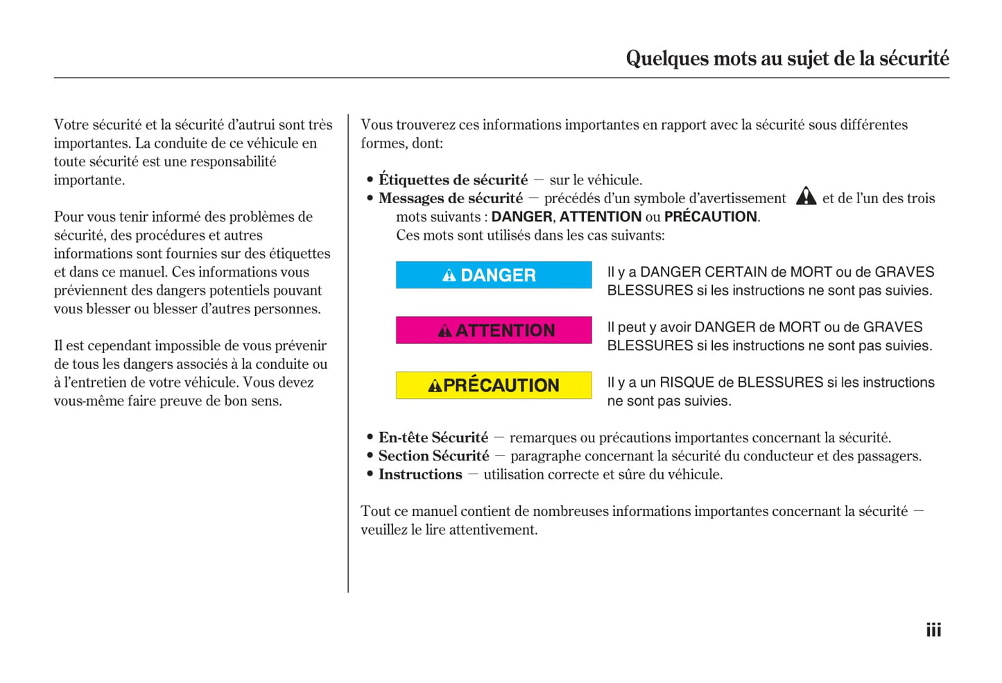 2007-2010 Honda CR-V Manuel du propriétaire | Français