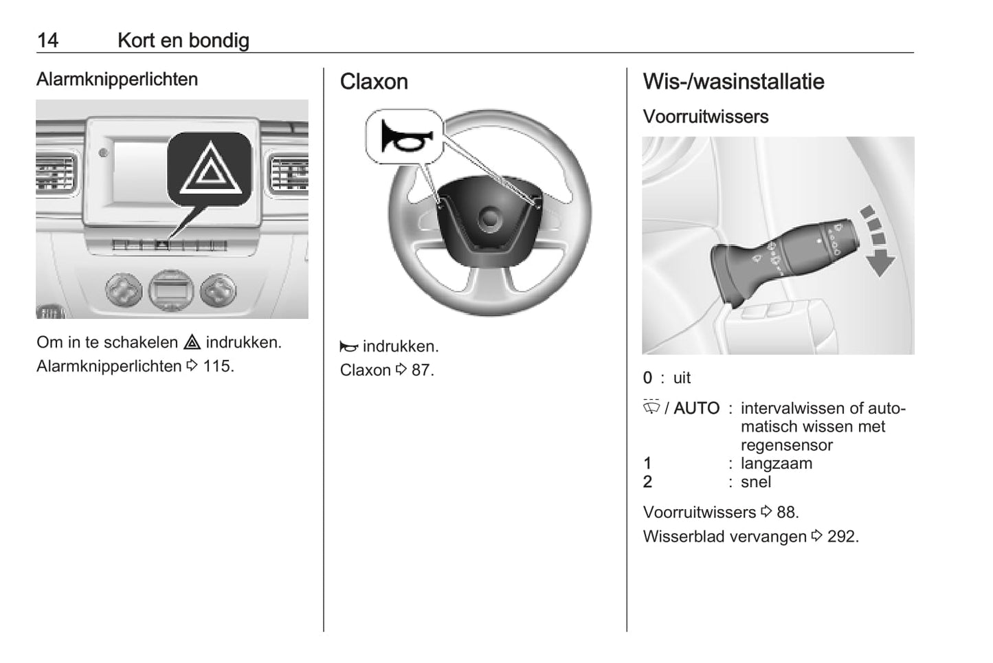 2019-2021 Opel Movano Bedienungsanleitung | Niederländisch