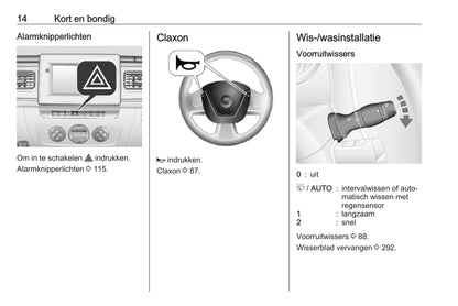 2019-2021 Opel Movano Bedienungsanleitung | Niederländisch