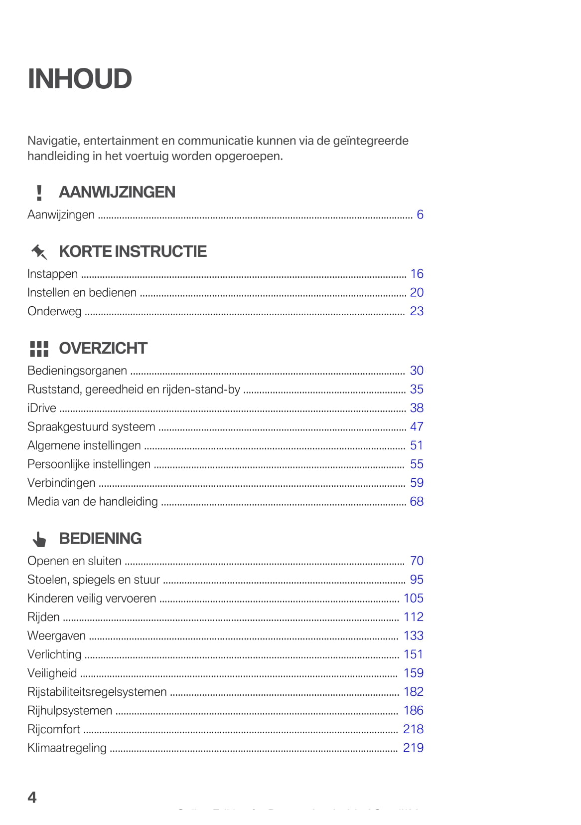 2020-2021 BMW Z4 Owner's Manual | Dutch