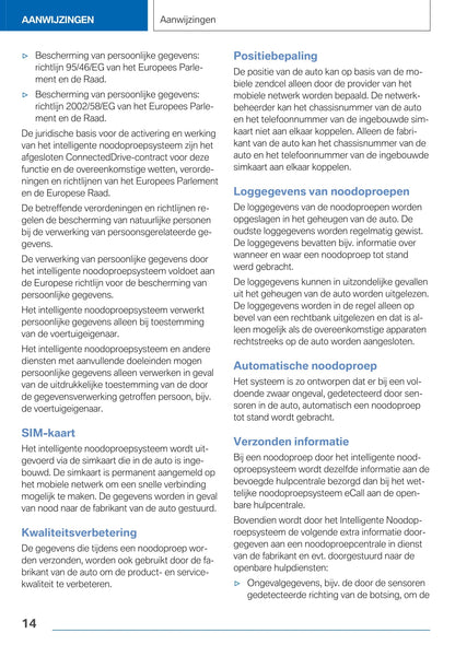 2020-2021 BMW Z4 Owner's Manual | Dutch