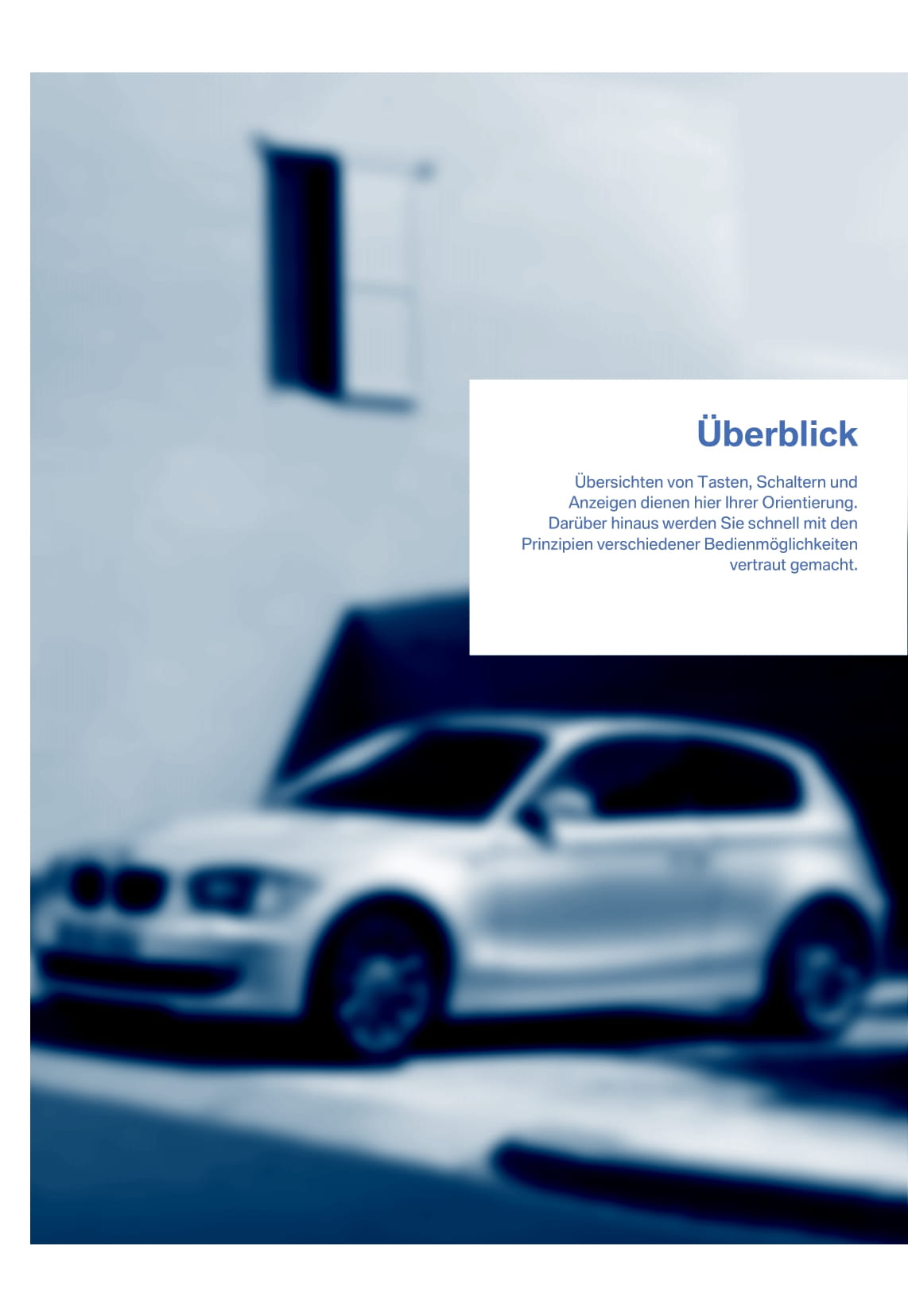 2007 BMW 1 Series Owner's Manual | German