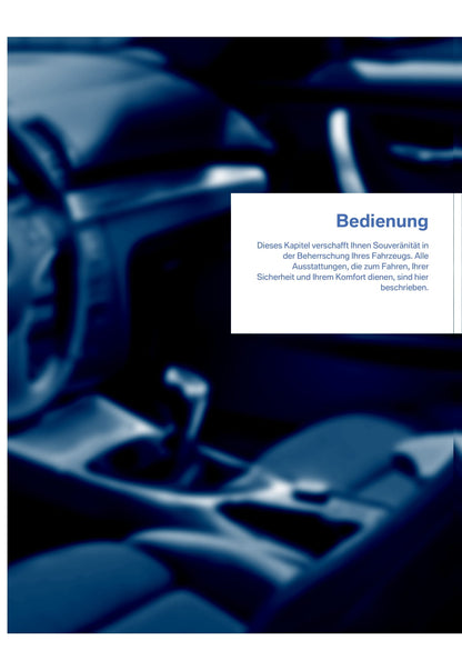 2007 BMW 1 Series Owner's Manual | German