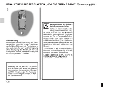 2016-2017 Renault Zoe Owner's Manual | German