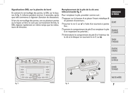 2010-2011 Fiat Punto/Punto Evo Owner's Manual | French