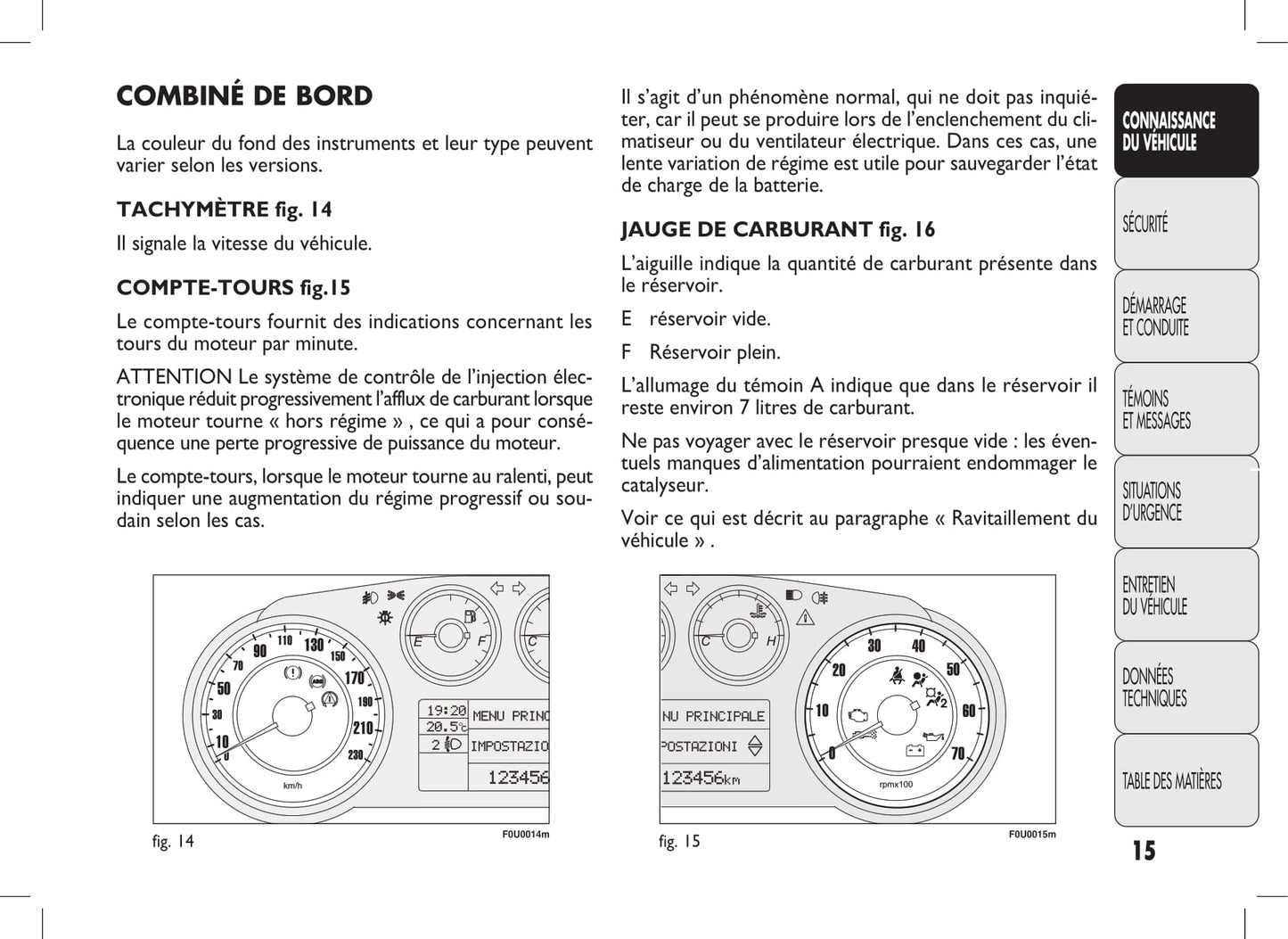 2010-2011 Fiat Punto/Punto Evo Owner's Manual | French