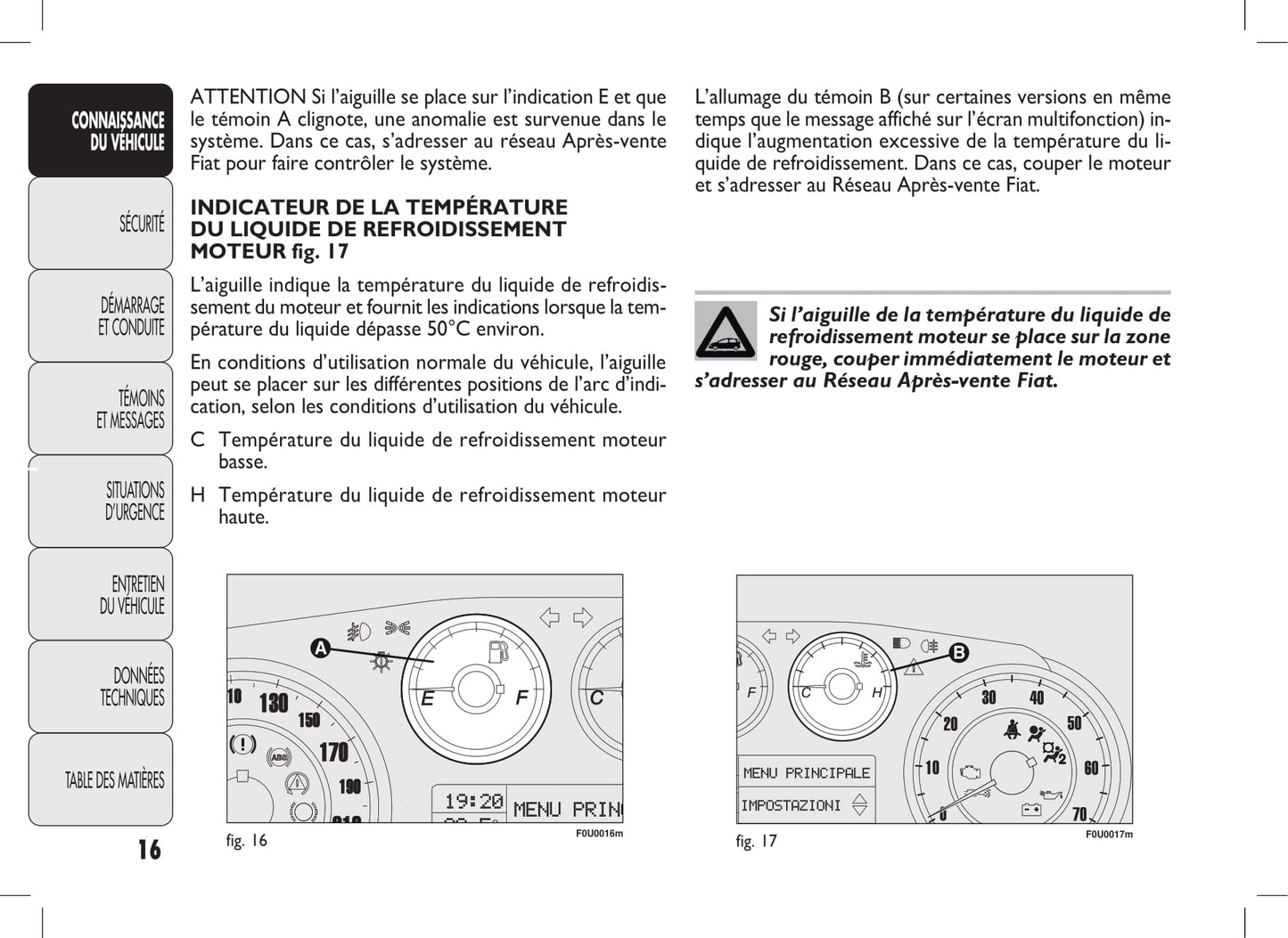 2010-2011 Fiat Punto/Punto Evo Owner's Manual | French