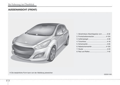 2012-2013 Hyundai i30 Gebruikershandleiding | Duits