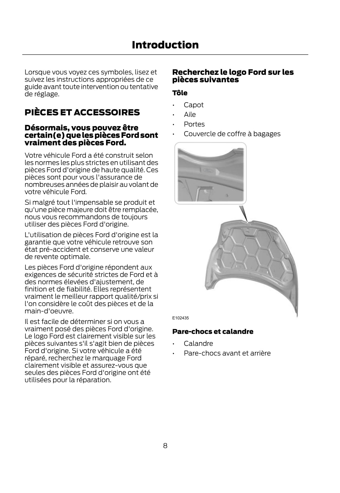 2011-2012 Ford Fiesta Owner's Manual | French