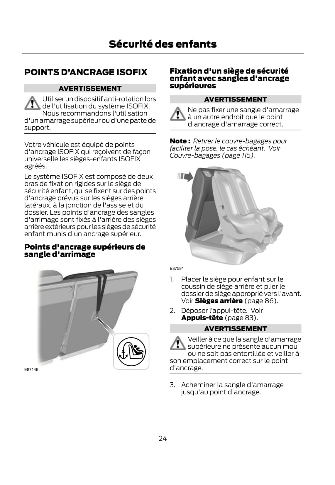 2011-2012 Ford Fiesta Owner's Manual | French