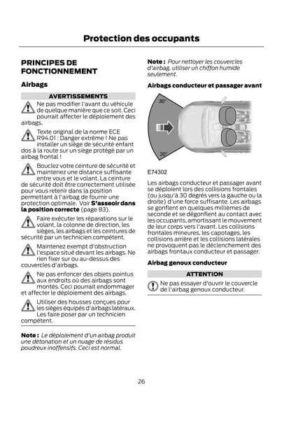 2011-2012 Ford Fiesta Owner's Manual | French