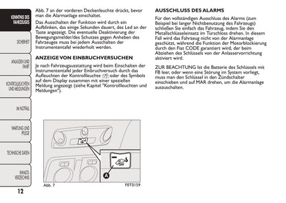 2008-2016 Fiat Qubo Manuel du propriétaire | Allemand